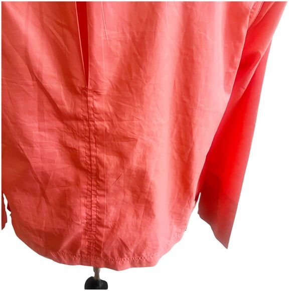 Jamie Sadock Women’s Convertible Sleeve Golf Windbreaker Jacket Medium Coral - Picture 4 of 11